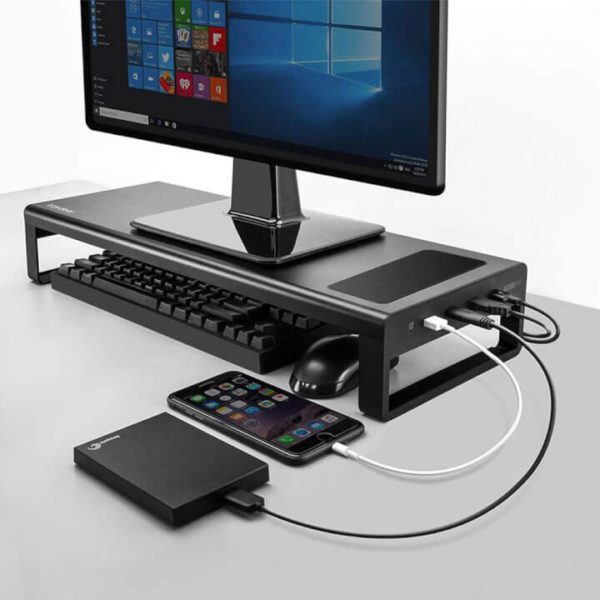Monitor Stand with USB Ports