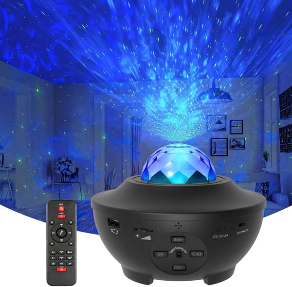 Stars Projector with Ambience Noise to Help Fall Asleep Faster