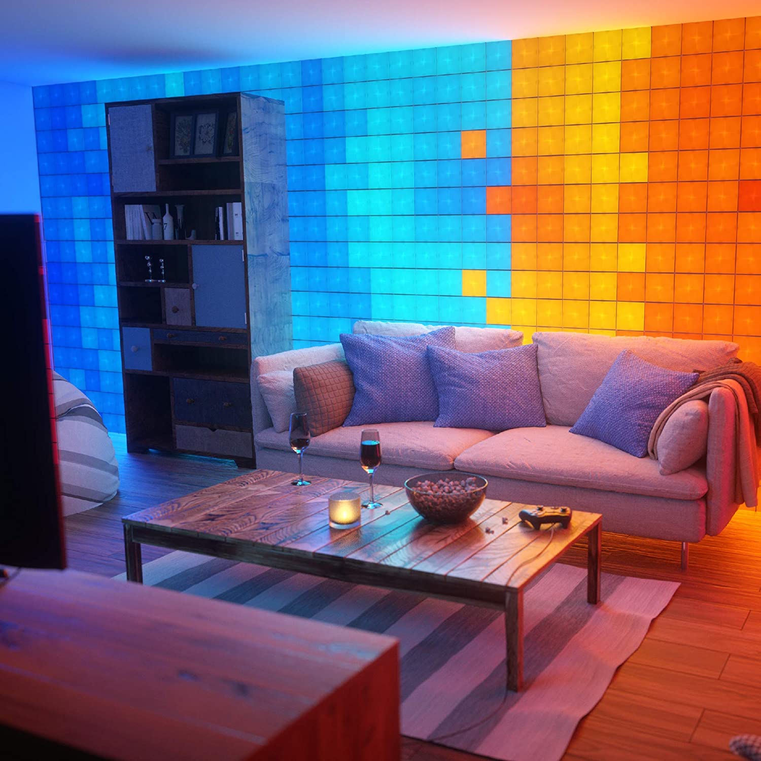 Glat helbrede skrot Nanoleaf Canvas: Decorate Your Room Modular Lighting Squares - Sefsed.com