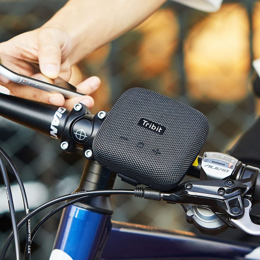 Tribit StormBox Micro Bluetooth Speaker Has a Strap to Attach it Your Bike