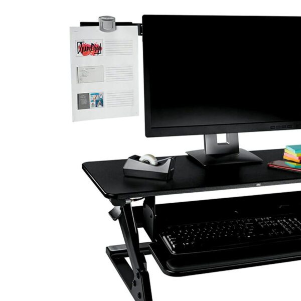 3M Monitor Mount Document Clip Helps Work Faster