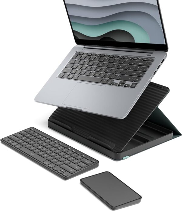 Logitech Casa Pop Up is a Foldable Desktop That Makes Comfortable Workstation