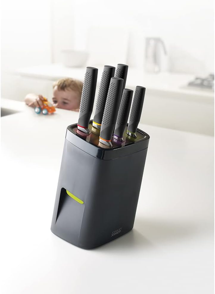 LockBlock Knife Set with Innovative Child-Proof Design