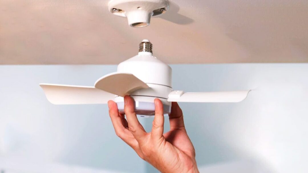 Ceiling Fan That Works as a Lightbulb