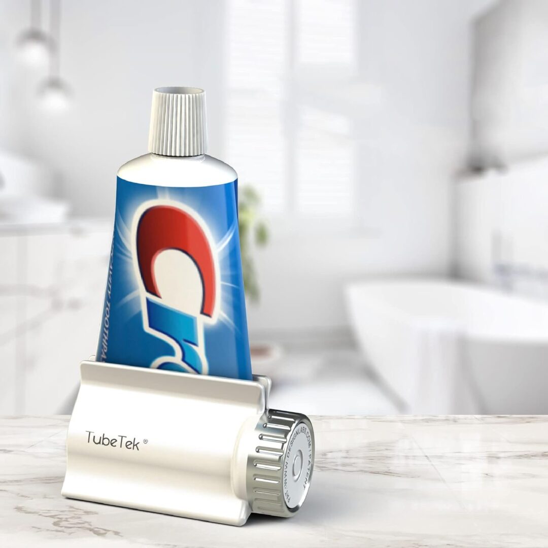 This Bathroom Device Will Squeeze Toothpaste to the Last Drop