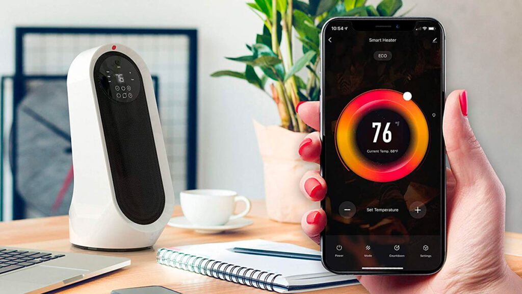Atomi Smart WiFi Tabletop Heater Keeps Your Desk Comfortable During Winter