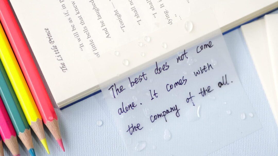 Elevate Your Note Taking with Transparent Sticky Notes