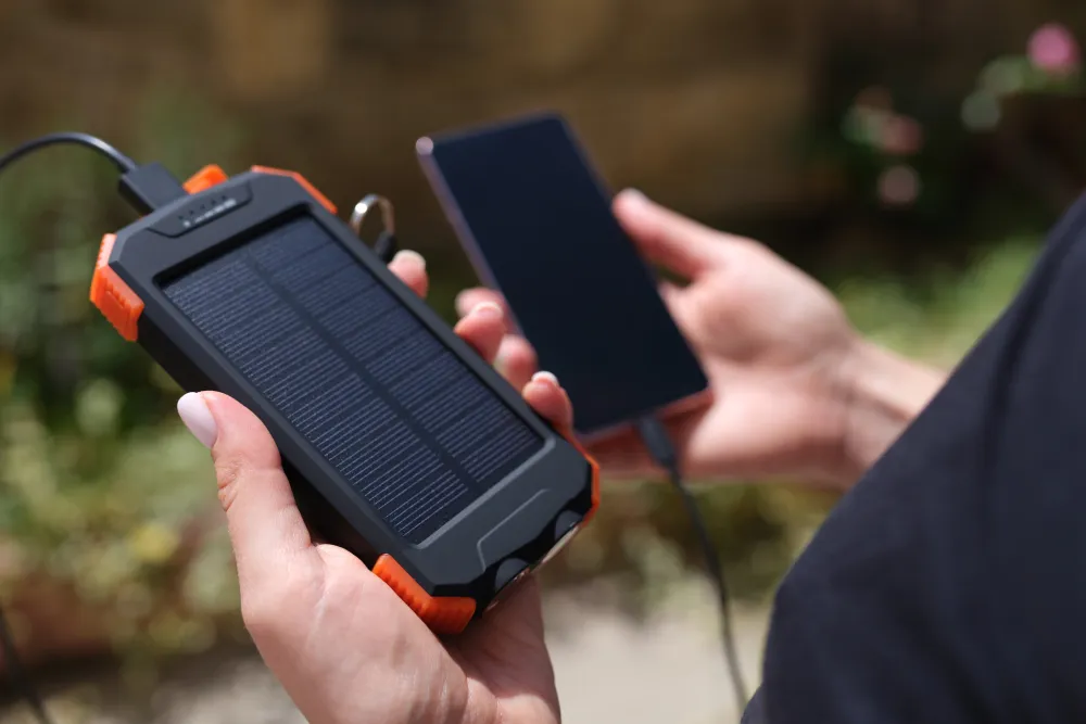 Solar-Powered Power Bank