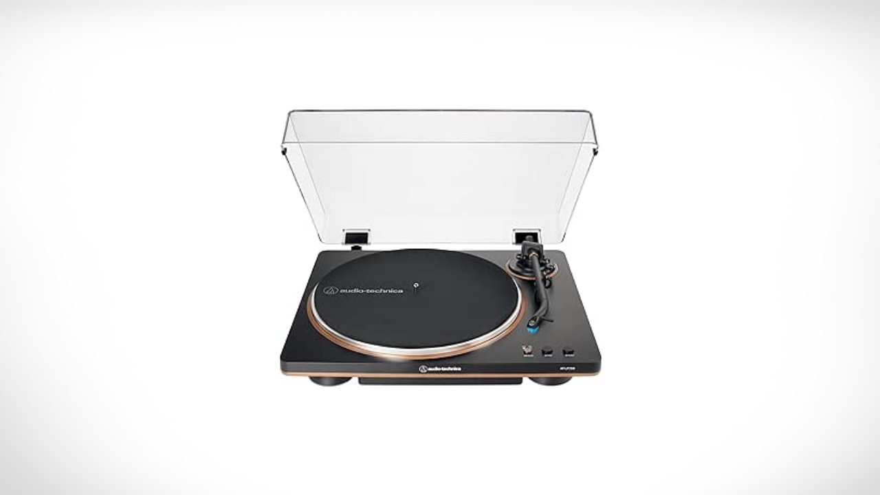 Audio-Technica AT-LP70X-BZ Automatic Turntable, Black/Bronze