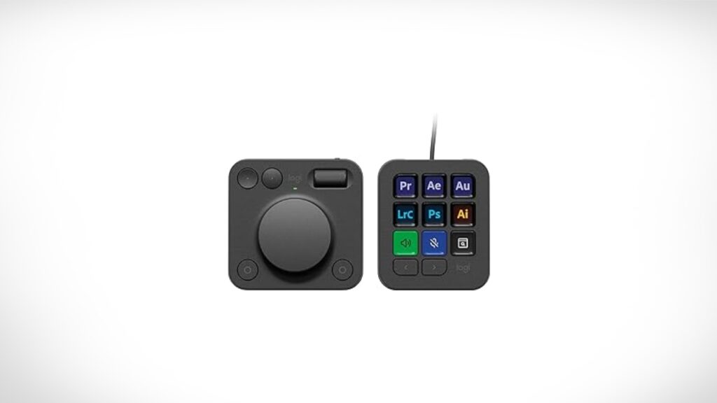 This console provides a control dial and 9 LCD keys to streamline your creative workflow.