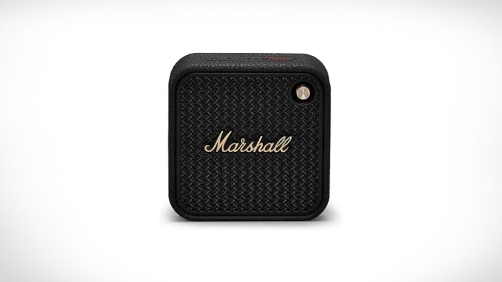 This Marshall Willen II Speaker comes with 17+ hours of playtime and IP67 water resistance